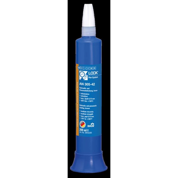 Weiconlock AN 305-42 Kahverengi 200 ml Hidrolik Pnömatik Contası