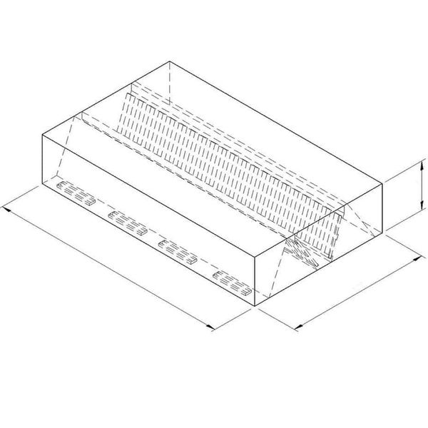 Öztiryakiler Kutu Tipi Çift Cidarlı Filtreli 300x200 cm Orta Tip Davlumbaz