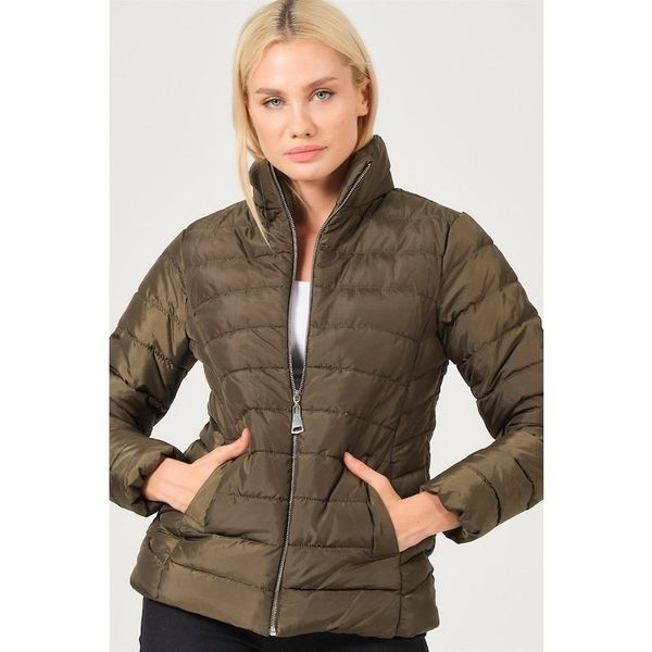 Dewberry Z6746 Vizon Kadın Mont