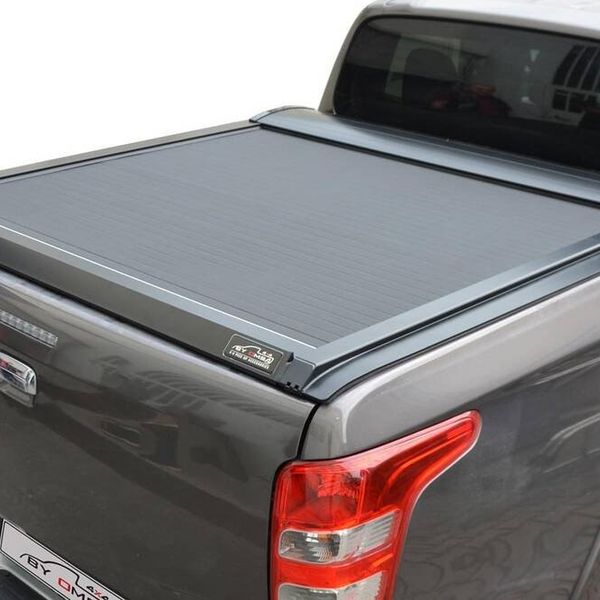 Omsa Mitsubishi L200 Omback Siyah 2020 ve Sonrası Plastik Rollbarlı İçin Sürgülü Bagaj Kapama
