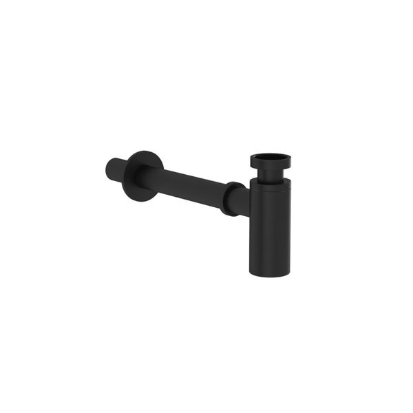VitrA A4512336 Origin T Tipi Mat Siyah Lavabo Sifonu