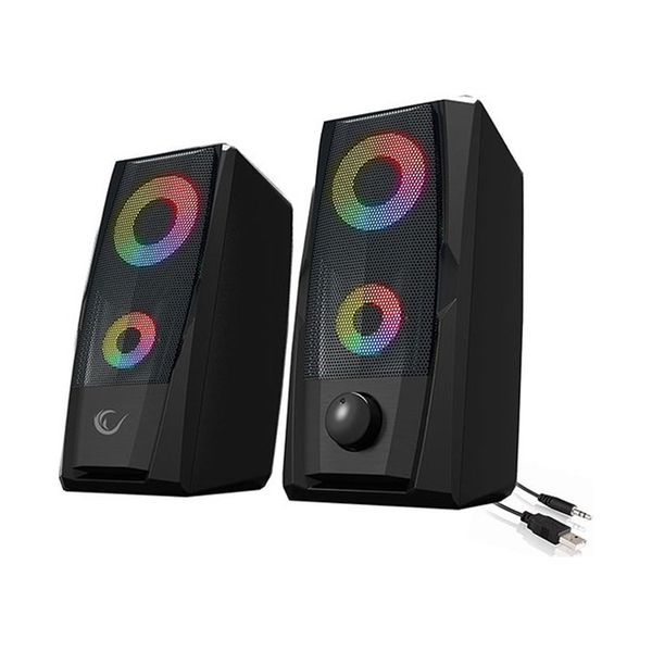 Rampage RMS-x9 2.0 Rgb Işıklı Multimedia 5v 30db Gaming Oyuncu Speaker