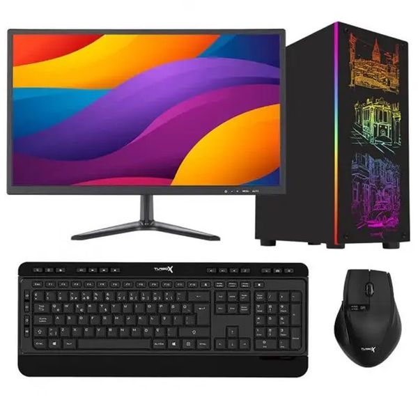 Turbox Tx1054 İ5 2400 8gb Ram 256gb Ssd 21.5 Monitör Masaüstü Pc Bilgisayarı