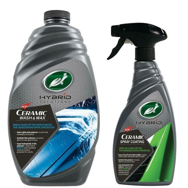 Turtle Wax 500 ml Seramik Boya Koruma + 1420 ml Seramik Cilalı Şampuan