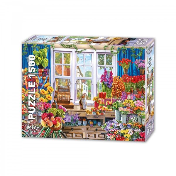 Star Çiçekci 1500 Parça Puzzle