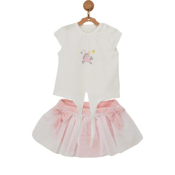 Andywawa Ac22718 Unicorn Ekru Bebek Takım