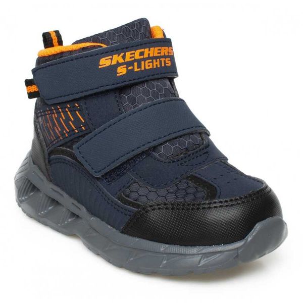 Skechers 401504N NVBK Magna-Lights Lacivert - Siyah Erkek Çocuk Bot