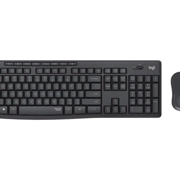 Logitech MK295 920-009804 Siyah Sessiz Kablosuz Klavye Mouse Set