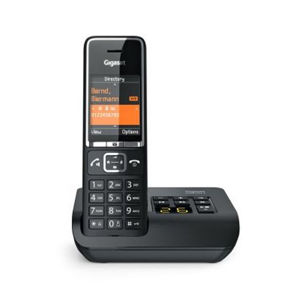 Gigaset Comfort 550 Siyah Ekran Handsfree DECT Telsiz Telefon