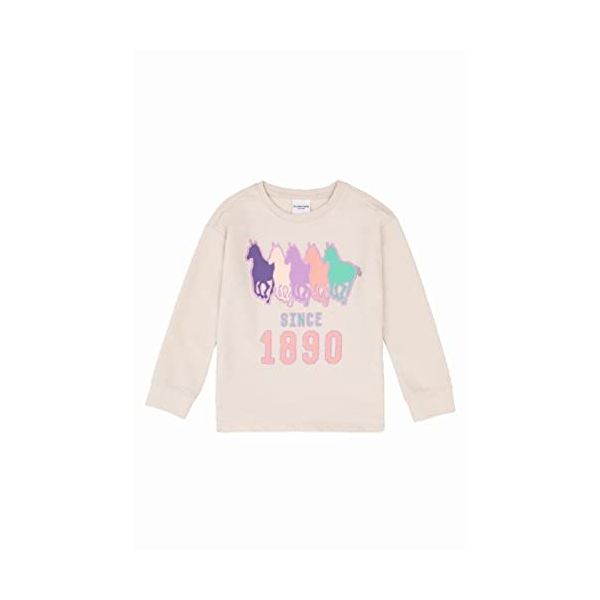 U.S. Polo Assn. 50240551-VR071 Krem Kız Çocuk Sweatshirt
