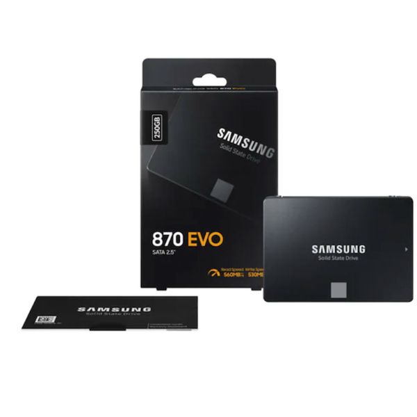 Samsung MZ-77E500BW 500 GB 870 EVO 560/530 MB/s inç Harddisk SSD