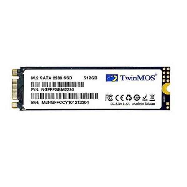 Twinmos NGFFFGBM2280 SATA 3.0 512GB M.2 SSD