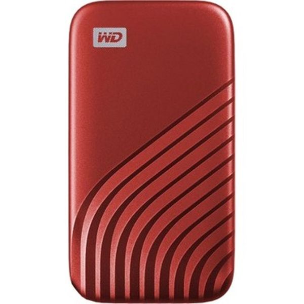 Western Digital Wd My Passport 2tb Wdbagf0020brd-wesn 1050 Mb/s Usb-c Kırmızı Taşınabilir Ssd Disk
