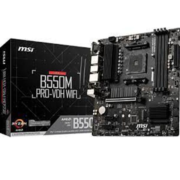 MSI B550M PRO-VDH WiFi AMD AM4 DDR4 Micro ATX Anakart