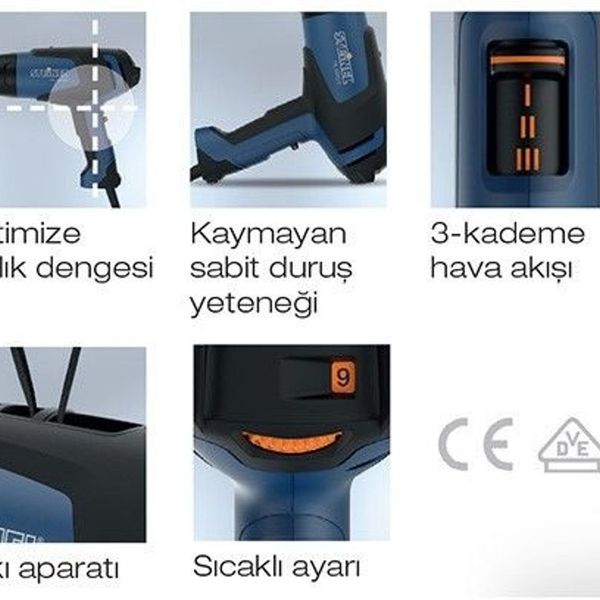 Steinel HL1920E Sıcak Hava Tabancası