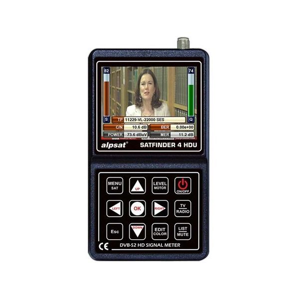 Satfinder 4 AS04-HDU Hd Ultra 3.5 inç Lcd Ekranlı Uydu Bulucu