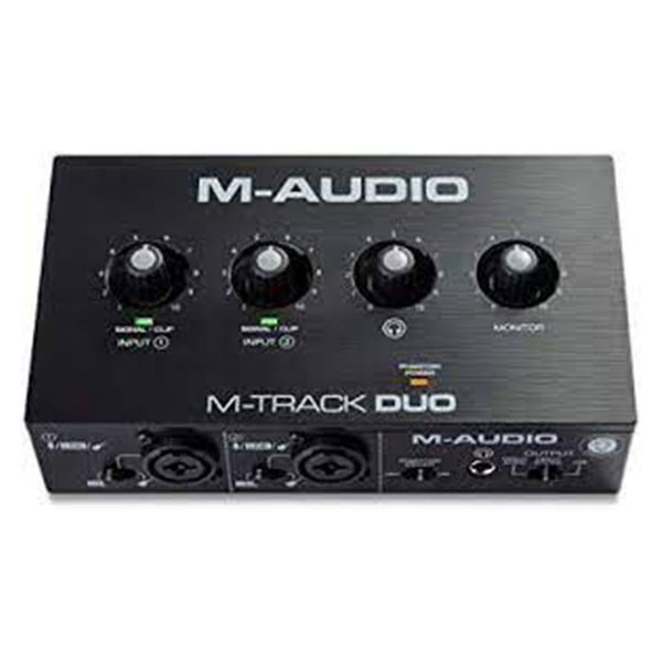 M-Audio M-Track Duo Kayıt Stream ve Podcast Uygulamaları İçin İdeal Ses Kartı