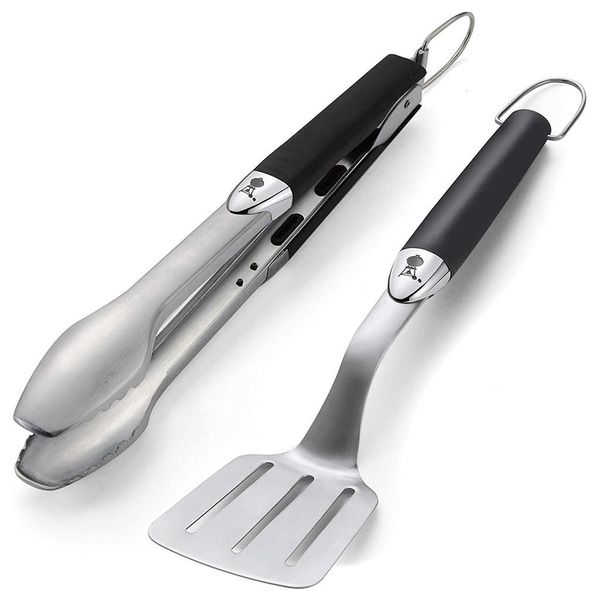 Weber 6645 2'li Set Mangal Maşası ve Spatulası