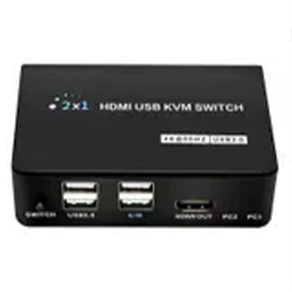 Powermaster PM-11789 2x1 4K Hdmi Usb Kvm Switch