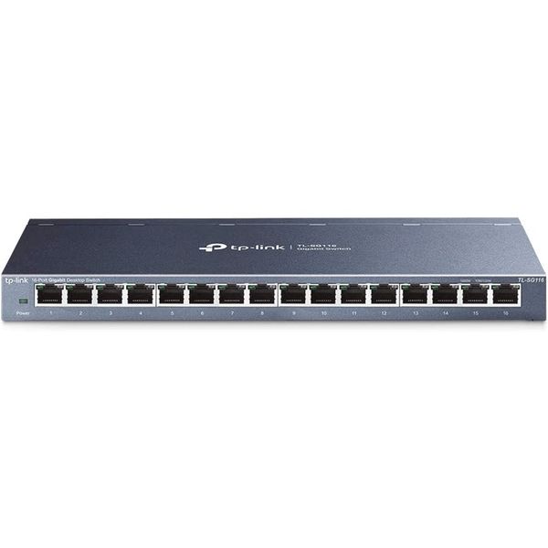 TP-Link TL-SG116 16 Port 10/100/1000 Mbps Gigabit Switch