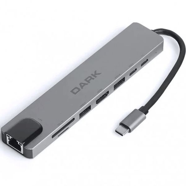 Dark DK-AC-U31X40 HDMI USB Ethernet Çevirici Hub