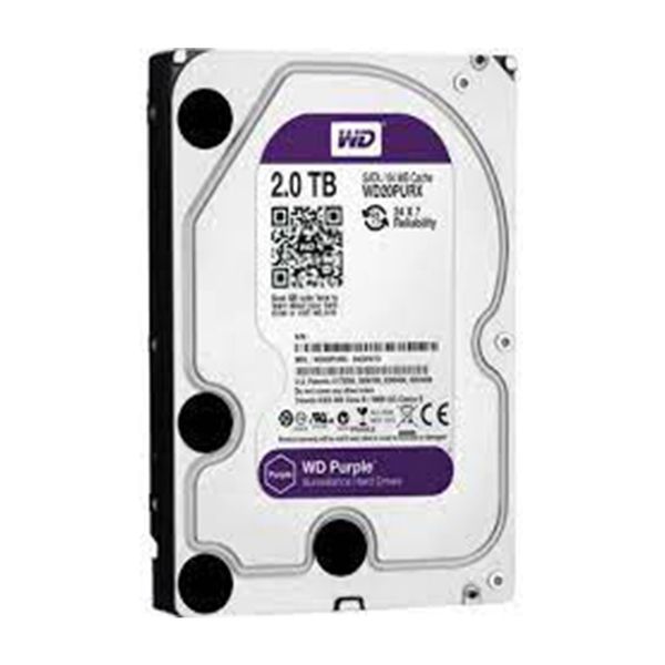 Western Digital WD 2tb Wd Purple Sata 6gb-s 64MB Dv 7X24 WD20PURZ Hard Disk