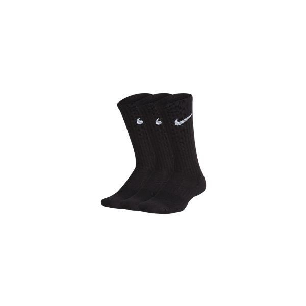 Nike SX6842-010 Performance Cushioned Crew 3 Çift Çocuk Antrenman Çorapları