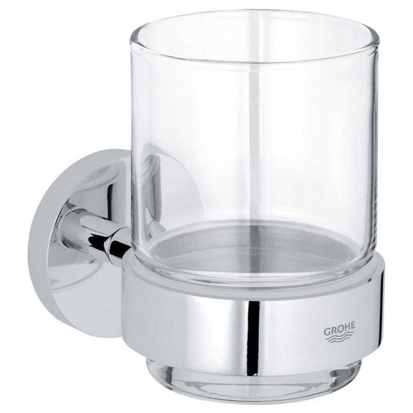 Grohe Essentials 40447001 Krom Diş Fırçalık Seti