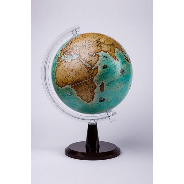 Gürbüz Modern Seri 26 cm Işıksız Antik Dünya Küresi