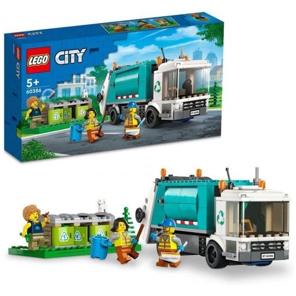Lego City 60386 Geri Dönüşüm Kamyonu