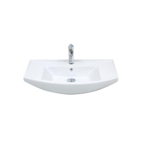 Mega Olivin 80 cm Hilton Dolap Uyumlu Etejerli Lavabo