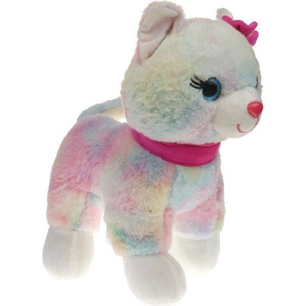 Halley PL62555 30 cm Pembe Tokalı Kedi Peluş