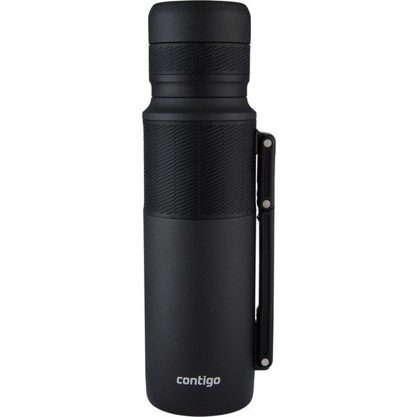 Contigo 1.2 lt Siyah Thermal Bardaklı Çelik Termos