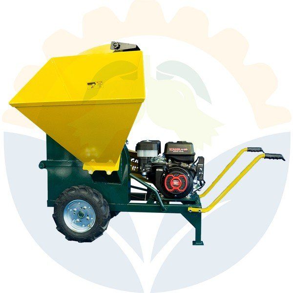 Aydınmaksan MDO-015B Bacalı Benzinli 15 HP Mobil Motorlu Dal Öğütme Makinası
