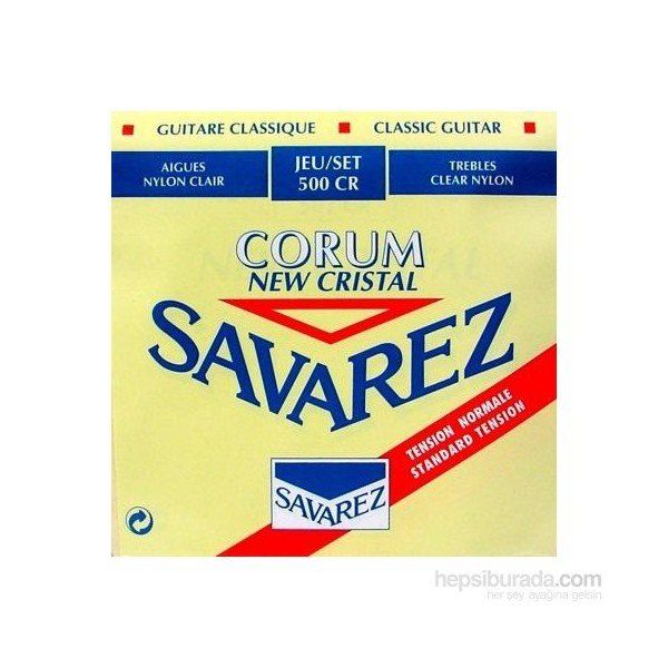 Savarez 500CRJ Corum New Crystal Red Nylons Klasik Gitar Teli