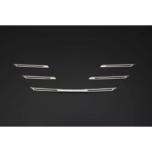 Omsa Renault Megane 4 HB 5 Parça 2016-2020 Arası Krom Ön Panjur