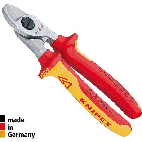 Knipex 9516 165 mm Kablo Makası