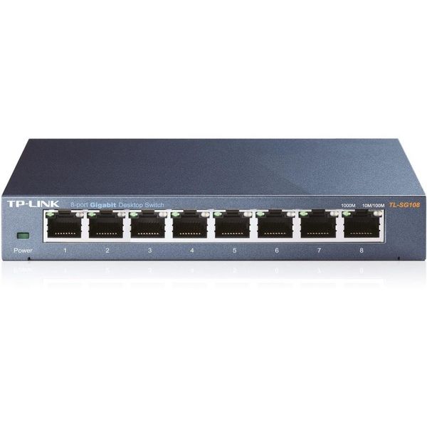 TP-Link TL-SG108 8 Port Masaüstü Switch
