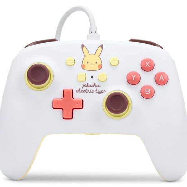 PowerA Pikachu Electric Type Kablolu Nintendo Switch Oyun Kolu