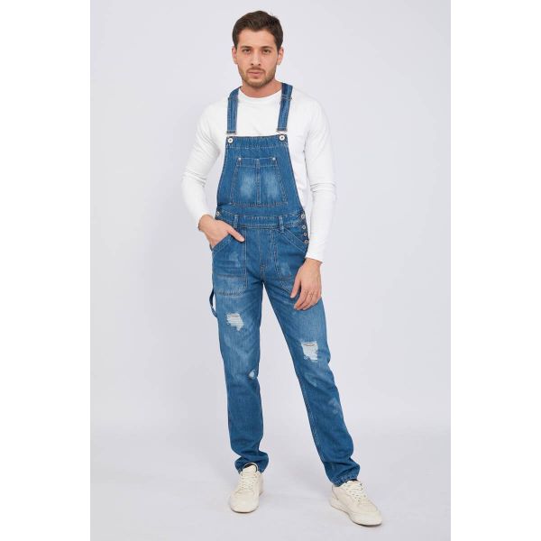 Bny Jeans Koyu Mavi Erkek Jean Tulum Pantolon
