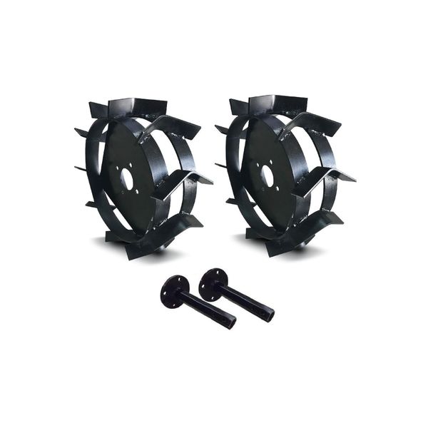 Çapa Makinaları 400x8-23 mm Demir Teker ve Aks Takımı