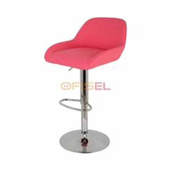 Boombar Texas 9506S0120 Pembe Deri Bar Taburesi