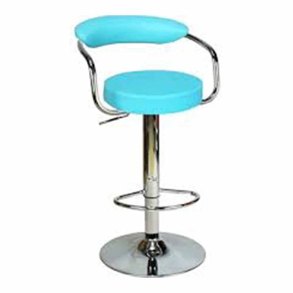 Boombar Monica 9510Q0111 Turkuaz Deri Bar Sandalyesi
