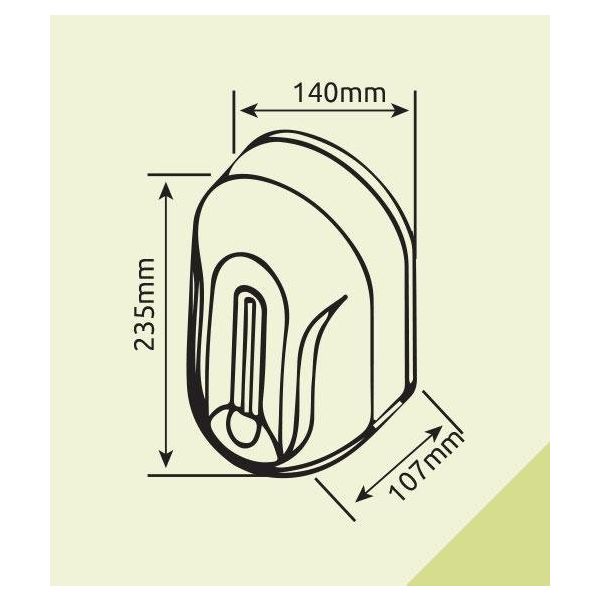 Xinda ZYQ110 Sensörlü 1100 ml Sıvı Sabunluk