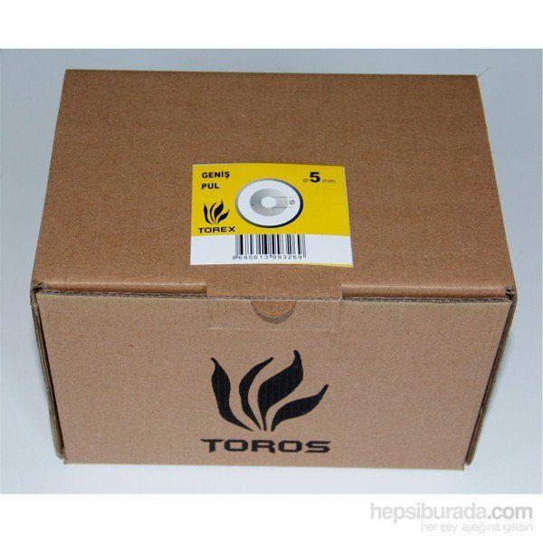 Torex DIN-9021 M5 5 kg 5 mm Geniş Pul