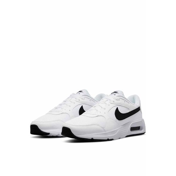 Nike CW4555-102 Air Max SC Beyaz Siyah Erkek Spor Ayakkabı