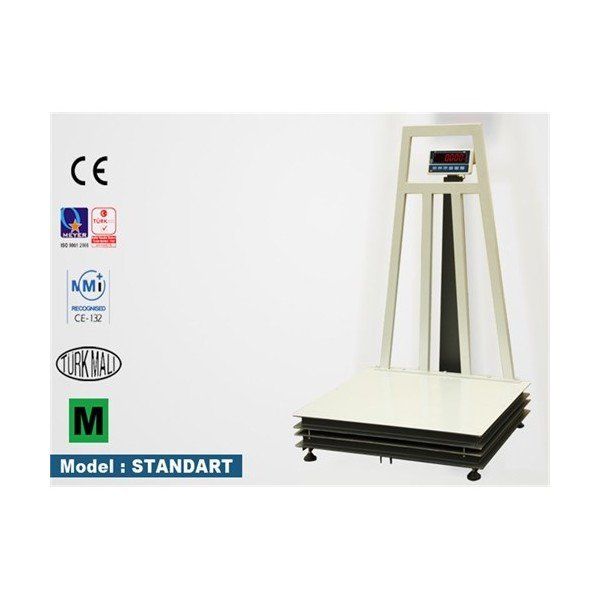 Tem AHT-600 kg 90x100 Ağır Hizmet Tipi Baskül