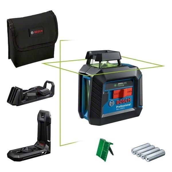 Bosch 0601065000 GLL 2-20 G + LB10+DK10 Çizgi Lazeri