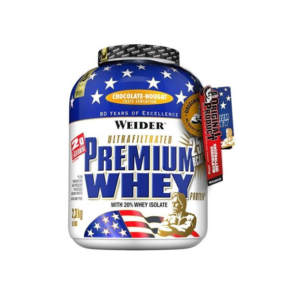 Weider Premium Whey 2.3kg Protein Tozu