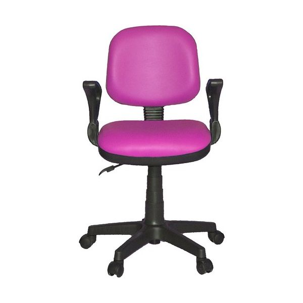 Türksit Kozmo Lux Kollu Pembe Deri Çalışma Koltuğu